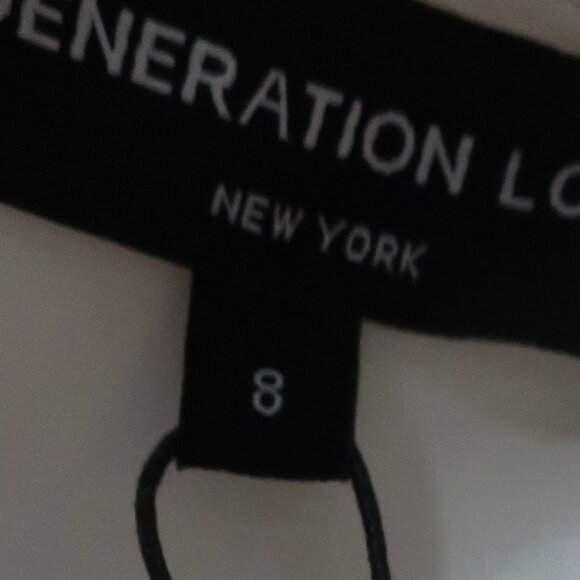 NWT Women Generation Love White Rhinestone Joelle Crystal Strapless Dress 8 - Picture 15 of 15